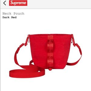Brand NEW SUPREME NECK BAG